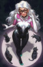 AMAZING SPIDER-MAN #48 (EJIKURE EXCLUSIVE BLACK CAT/SPIDER-GWEN MASH-UP VIRGIN VARIANT) COMIC BOOK