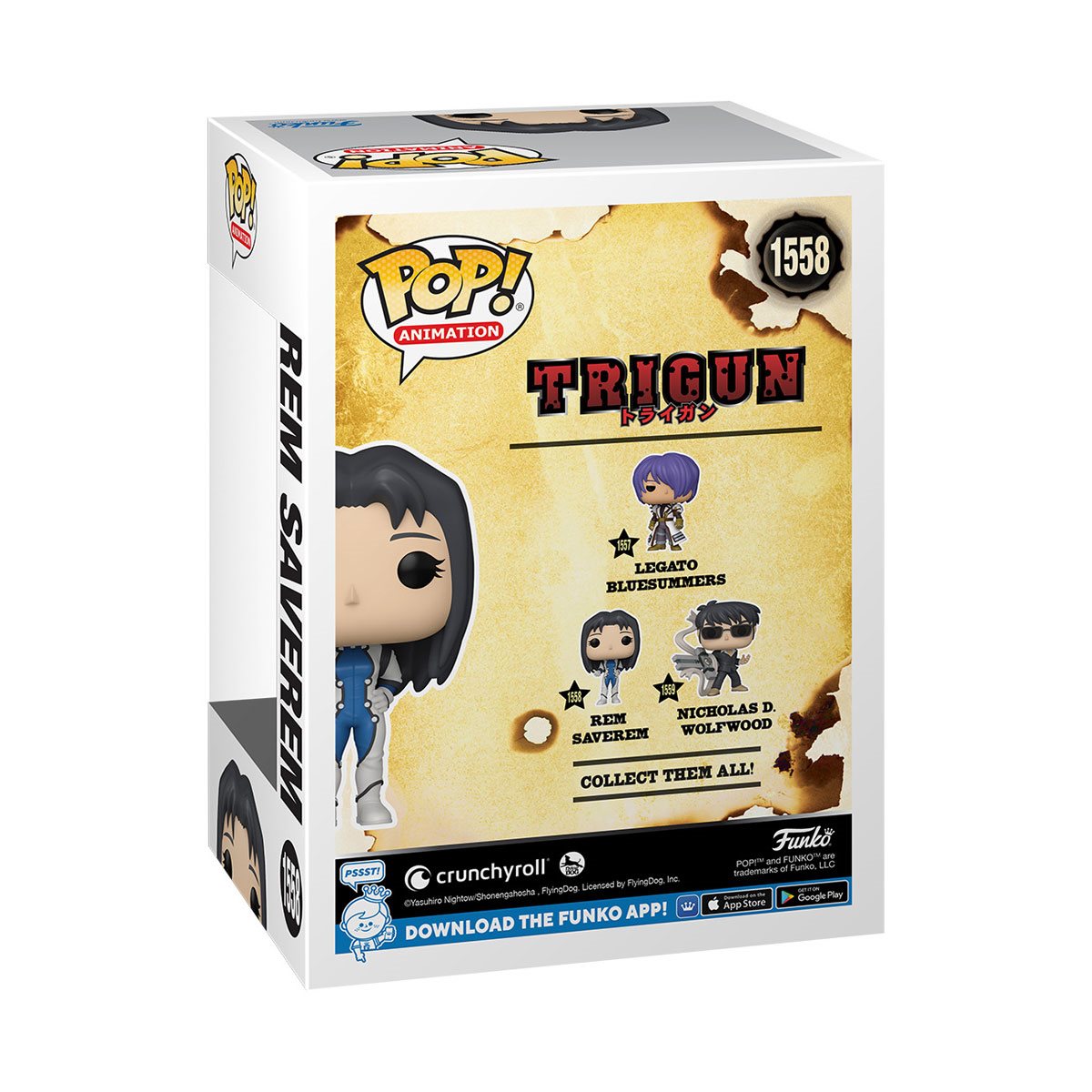 Trigun Rem Saverem Funko Pop! Vinyl Figure #1558 - Collectors World Toys