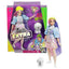 Barbie Extra Doll - Select Figure(s) Doll #2 - Shimmery Look with Pet Puppy