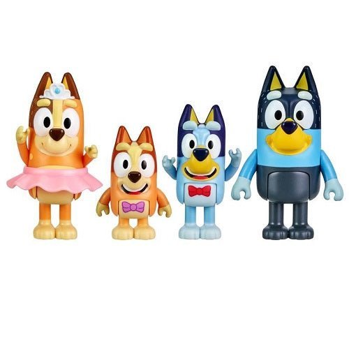 Bluey 4 Pack Figures - Select Figure(s) -