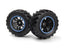 Spryte Wheels/Tires Assembled (Black/Blue)