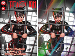 CATWOMAN #51 (DAVID NAKAYAMA COVER A & EXCLUSIVE FOIL VIRGIN VARIANT)(2023)
