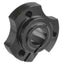 Wheel Hub - Solid Axle - Aluminum - Black - 1 pc