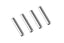 Gear Differential Outdrive Adapter Pin - Steel - 2x9.8mm - 4 pcs: SBX410