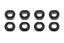 Shock Body Washer Insert - Composite - Part A/B - 4 sets: