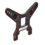 Shock Tower - Rear - 4mm - Aluminum 7075 - Hard Anodized