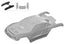 Polycarbonate Body - Kagama 4 - Clear - Cut - Decals - 1pc