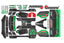 Body Decal Sheet - Punisher 4 - Pre-Cut - Color Green - 1pc