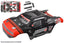 Polycarbonate Body - Punisher 4 - Painted - Cut - Decals - Color Red - 1pc