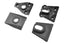 Body Post Protection Plates, 1 Set