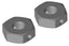 Wheel Hex Adapter - Rear - Aluminum - 2 pcs: Mammoth,