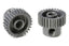 64 DP Pinion - Short - Hard Anodised AL7075 - 27 Teeth