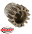 32 Pitch Pinion - Short - Hardened Steel - 14 Tooth - Shaft Dia. 5mm