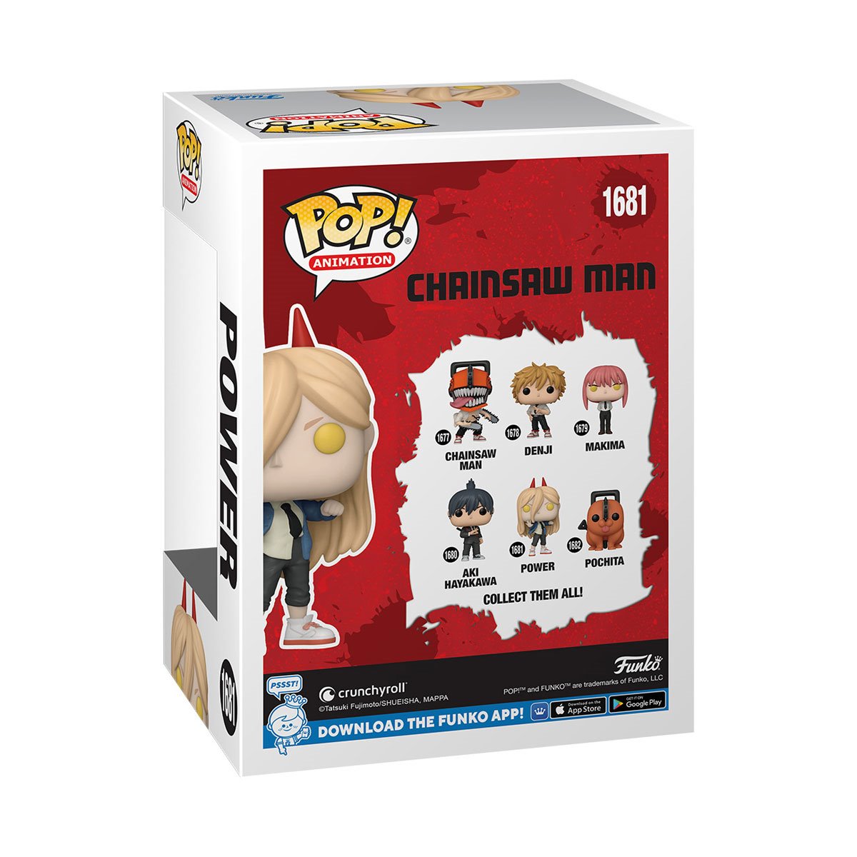 Chainsaw Man Power Funko Pop! Vinyl Figure #1681 - Collectors World Toys