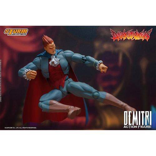 Darkstalkers Demitri Maximoff 1:12 Scale Action Figure -