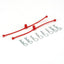 Body Klip Retainers-Red