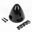 2 1/2" Spinner (2 Blade) Black