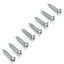 #2x1/2" Button Head Sheet Metal Screws 8/pkg