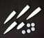 Estes Rockets - NC-5 Nose Cone, for Model Rockets (5pk)