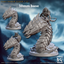 Frostworm Rider: Sculpt D (Male Elf Ranger Cavalry Unit)