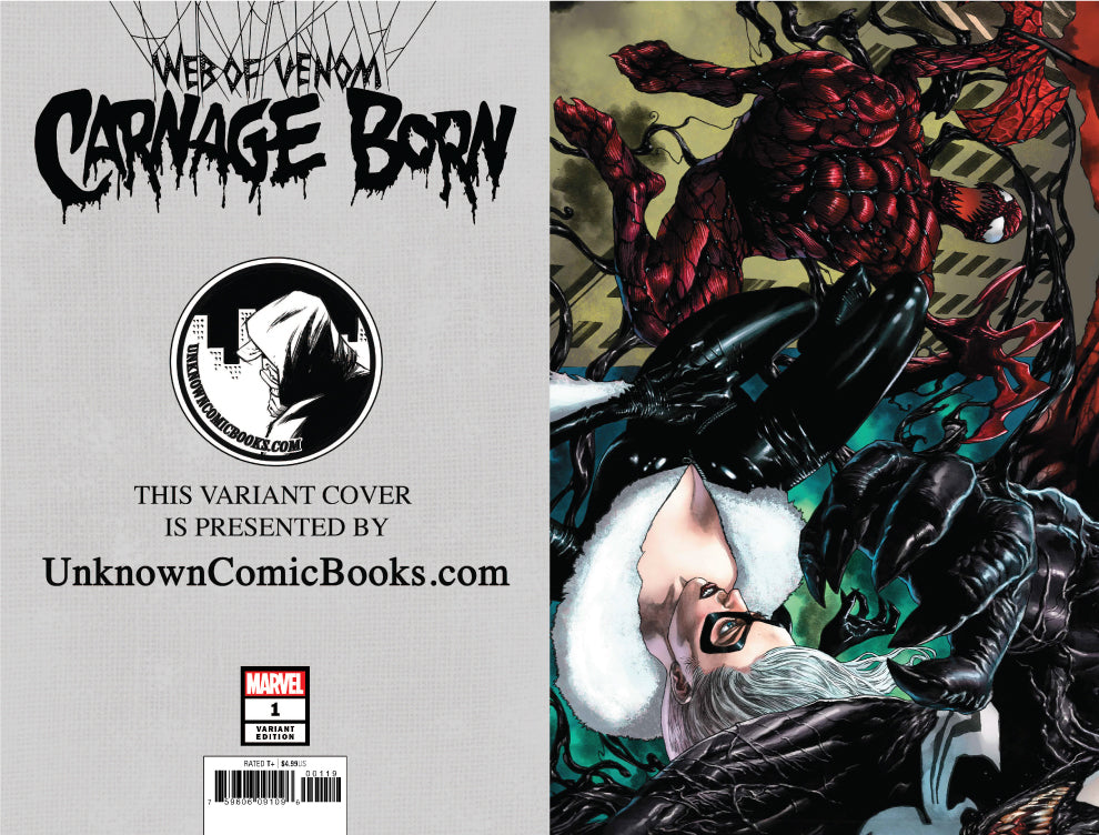Web Of Venom Carnage Born #1 Unknown Comic Books Suayan Virgin Exclusive 11/21/2018 - Collectors World Toys