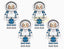 Fantastic Four Custom Minifigure Set – Space Suit Superhero Team