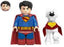 Heroic Caped Duo Building Block Figures