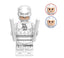 White-Suited Vigilante Minifigure - Collectors World Toys