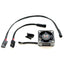 Hurricane V2 Aluminum Fan, 30mm, Black/Silver
