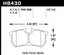 2001-2007 FORD Focus FRONT BRAKE PADS- w/ rear disc Rear brake pad (HAWK HB430F.547)