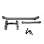 Aluminum Servo Mount & Steering Link Set (Gunmetal)