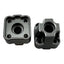 Aluminum Rear Hub Set (Gunmetal/2pcs)