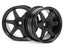 TE37 Wheel 26mm Black 3mm Offset/Fits 26mm Tire