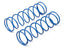Big Bore Shock Spring (Blue/76mm/63GF/2pcs) Vorza