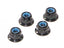 Flanged Lock Nut M4 (4pcs)