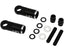 Aluminum Upper Chassis Brace Rod Ends, for Arrma 6S BLX