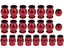 Alum. Pivot Ball Set, for Arrma 1/10 4x4 (22pcs)