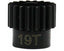 19T 0.5 Mod Hardened Steel Pinion Gear 1/8 Bore