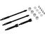 '+4mm Steel Drive Stub Axles, for SCX24