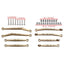 No Flex Upgrade Brass Link Set, SCX30