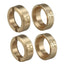 3.6g Brass Wheel Weights, SCX30