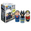 Justice League Pin Mate Wooden Figure Set of 3 - Convention Exclusive