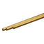 Round Brass Rod: 0.081" OD x 12" Long