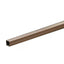 Square Aluminum Tube: 5/32" OD x 0.014" Wall x 12" Long