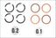 12X15mm Shim Set(0.1/0.2/4pc)