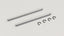 SUSPENSION SHAFT (4x74MM/2PCS)