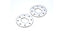 Brake Disc, 2pcs