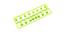 Fluorescent Green Suspension Bush Set for MP10