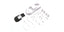 McLaren12C GT3 2013 White Body Set with Rim for RWD