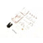Kyosho - Porsche 962 C Coupe LH White Body Set (w/Rims)